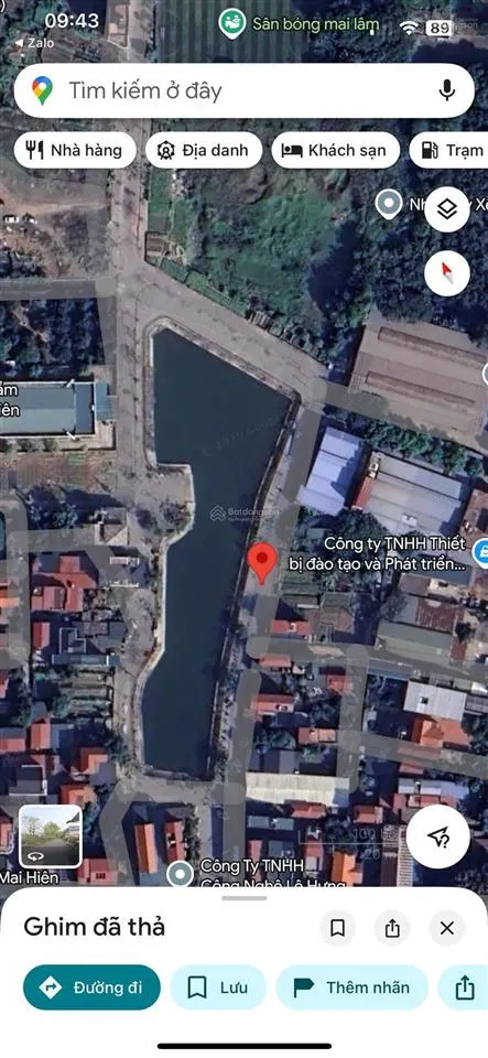 Chuyển nhượng 65,5m mt 3,75m view hồ tại mai lâm, đông anh. e doanh 0973 516 ***