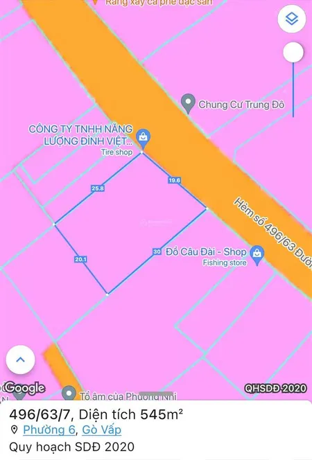 Mặt tiền đường dương quảng hàm lô góc vip 547m2 full thổ chỉ 63 tỷ