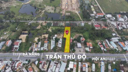 Bán gấp đất vàng hội an 1.779m² mặt tiền trần thủ độ giá chỉ 45 tỷ!