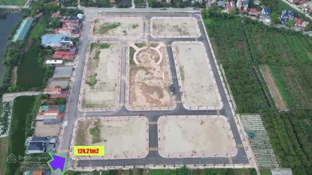 Chính chủ cần bán lô góc tuyệt đẹp 2 mặt tiền 124,21m2 lk5 06 tại đấu giá triệu việt vương