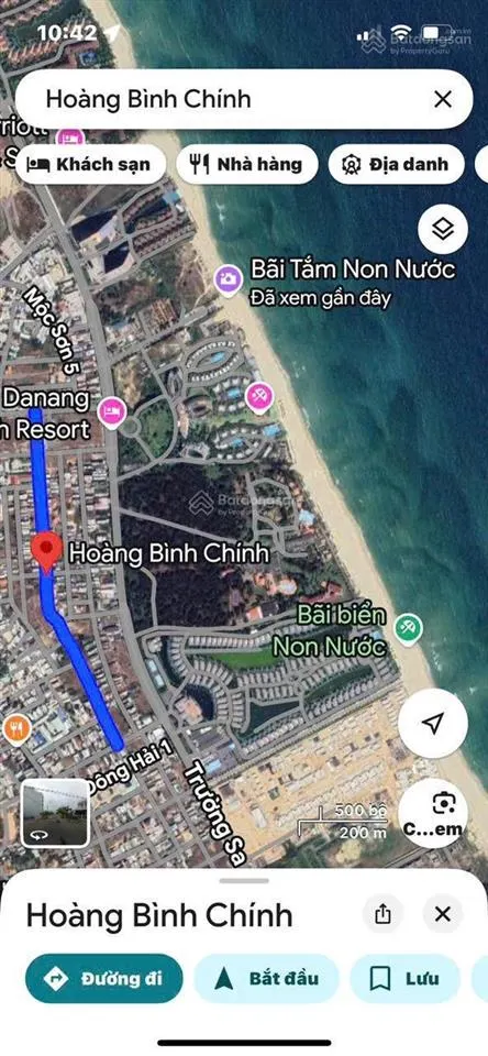 Nắm chủ lô đất biển góc 2mt hoàng bình chính dt 167m2, đường 7,5m bãi tắm non nước chỉ 9t