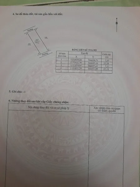 Bán đất 156.2m² ngang 7m giá 1.09 tỷ Phường Bến Tre
