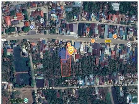Bán đất 2359.8m² ngang 16m giá 14.4 tỷ Phường Tân An