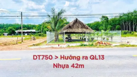 Đất nền 100m2 Long Hòa, Dầu Tiếng. Sổ sẵn, công chứng ngay.