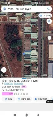 CHÍNH CHỦ BÁN ĐẤT ĐẸP KHU DÂN CƯ VĨNH TÂN – VISIP 2, TÂN UYÊN, BÌNH DƯƠNG