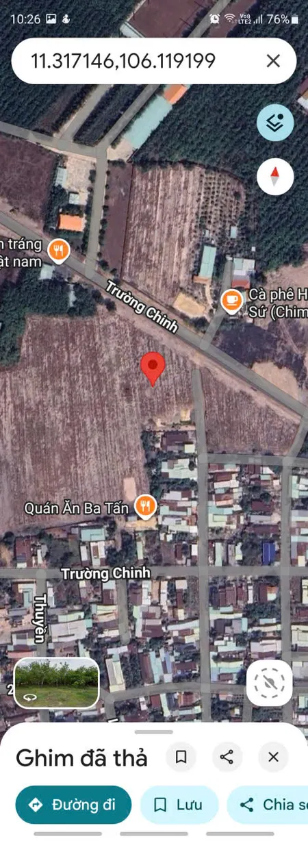 Đất CLN quy hoạch đất ở