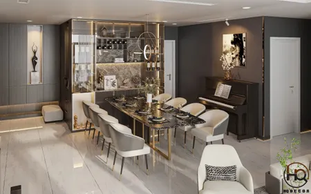 CHO THUÊ CĂN HỘ VINHOMES CENTRAL PARK – 4 PHÒNG NGỦ, 153,6M², FULL NỘI THẤT, GIÁ 70TR/THÁNG