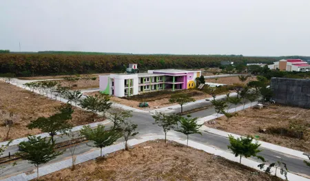 450tr sở hữu lô đất ngay đối diện chợ khu nhà ở SGL
