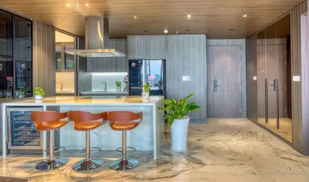 Cho thuê căn hộ The Cove Residence – Empire City 3PN + Phòng giúp việc | 183m² | View sông Sài Gòn – Căn góc sang trọng