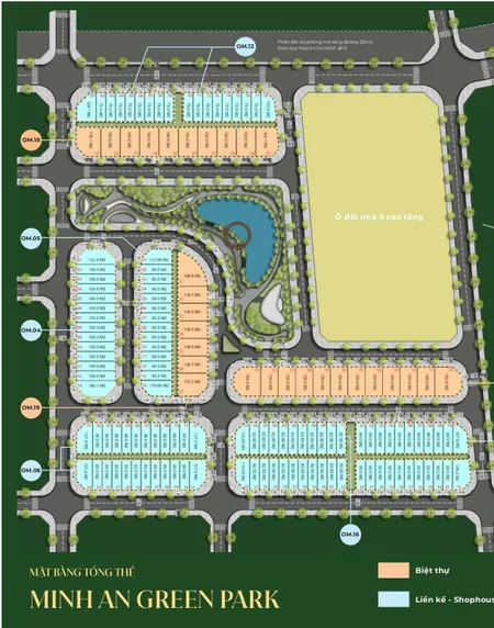 MỞ BÁN 10 CĂN NGOẠI GIAO MINH AN GREEN PARK Trung tâm Thường Tín – cửa ngõ phía Nam Thủ đô