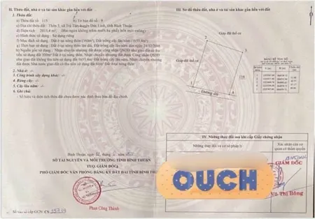 Lô đất ngay trung tâm trà tân đức linh bình thuận