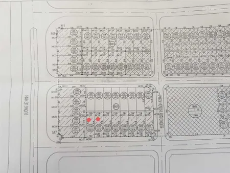 Bán đất tái định cư khối 7 quán bàu đường 12m gần lê ninh mặt đường võ trọng ân