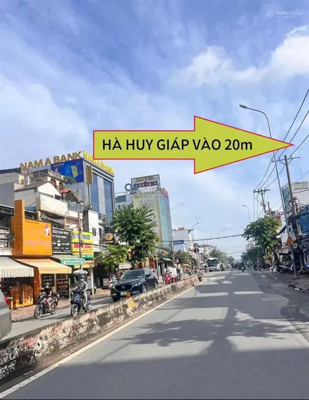 Lô góc 1 sẹc ngắn hà huy giáp vào 50m, gần bến xưa, cầu an lộc nguyễn oanh, gò vấp. 5x11m, hsxd 4