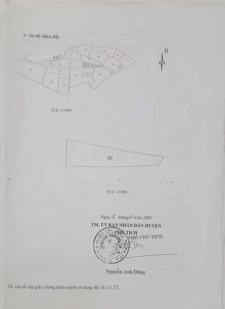 Bán đất 1562.4m² giá 1.09 tỷ Xã Tân Tập