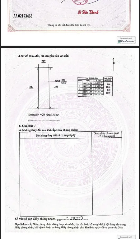Bán đất 100m² giá 3.35 tỷ Phường Tân An