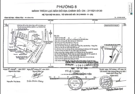 Bán lô đất 1.160m2 ngang 19x48m =1003m2 tc mt nguyễn thị minh khai gần bãi sau vũng tàu 76 tỷ