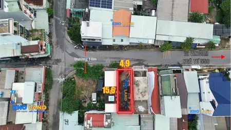 Mặt tiền đường lớn ngay ngã tư 550 vincom dĩ an