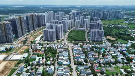 Bán lô mặt tiền đường 5a đối diện vinhomes vành đai 3, khu dân cư dân trí cao, thông tứ hướng