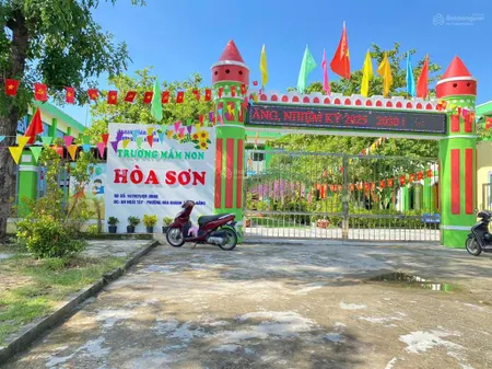(chỉ 2ty75) bán lô đất đẹp mặt tiền hòa sơn 6 song song phan quang định