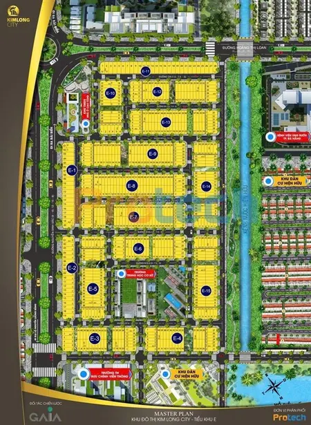 Nắm chủ chào bán mặt tiền đường 7,5m khu e kim long, trục thông nguyễn sinh sắc giá nhỉnh 7 tỷ