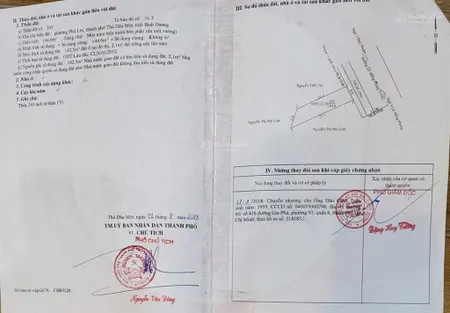 Bán đất mặt tiền lê hồng phong phường phú lợi, tp. thủ dầu một