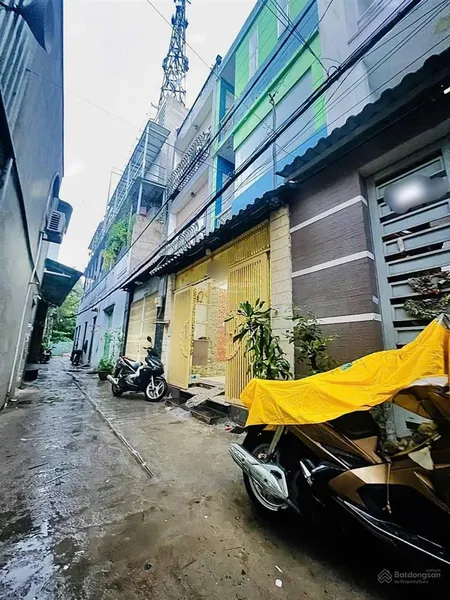 Bán nhà bờ bao tân thắng, tân phú 77m2, ngang 5m, 3t hẻm xe hơi vào nhà