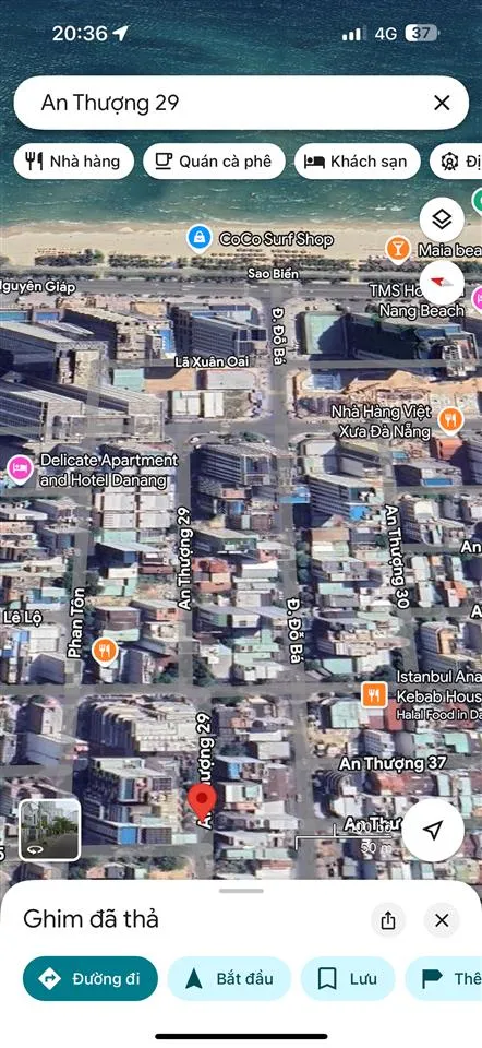 Mặt tiền an thượng 29, phố tây an thượng