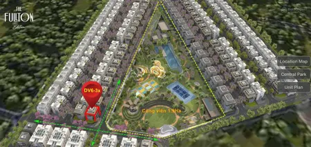 Biệt thự di sản fullton garden villa góc đầu hồi 292m2 compound độc bản view công viên trung tâm