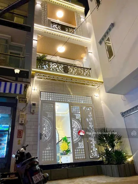 Nhà phố hiện đại xây dựng mới huỳnh thị đồng đường xe hơi 6m cao tầng 4mx12,5m giá 6,68 tỷ