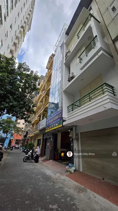 Bán nhà phân lô hoàng ngân, thoáng trước sau, 2 ô tô tránh, 55m2 x 5 tầng 26 tỷ