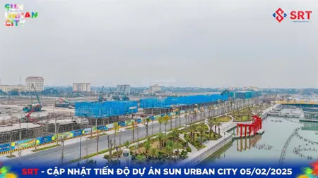 Qũy căn liền kề ck 19% sun urban city, quý 4/2025 nhận nhà, 3 bước ra quảng trường nhạc nước