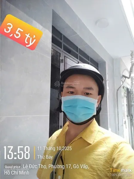 Bán nhà mới 2 tầng ngay chợ an nhơn, p17, gò vấp