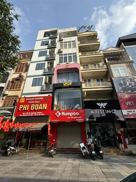 Bán nhà mặt phố quang trung hà đông 55m/5 tầng vỉa hè 5m kinh doanh cực tốt 13.8 tỷ