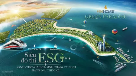 Suất ngoại giao vinhomes green paradise nhà phố villas tuyệt đẹp tại cần giờ 0918 423 ***