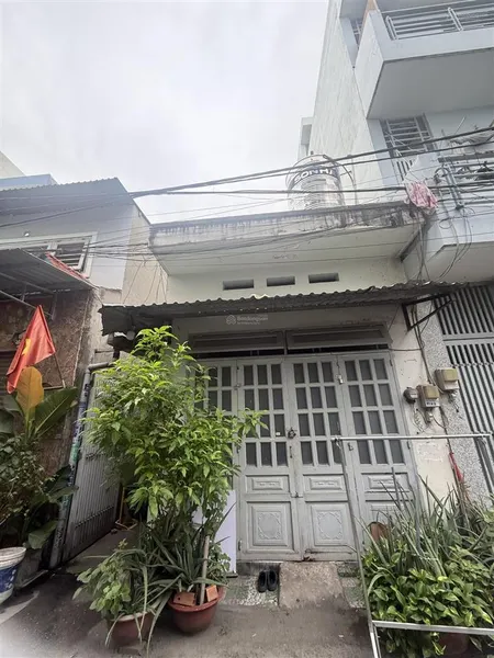 Bán nhà 4.96x20 97m2. full thổ. sổ đẹp. hẻm 5m. khu phân lô. 5pn. 50tr/m2