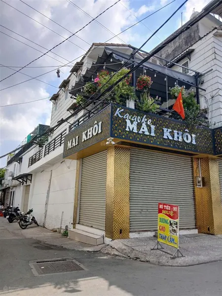 Bán nhà góc 2 mt cư xá phú lâm b q6 (5,4x18) chỉ 9 tỷ