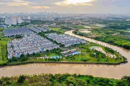Biệt thự song lập view đối diện sông chỉ 5 bước chân, chỉ còn một căn duy nhất giá 20 tỷ đã có sổ