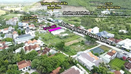 Bán đất 125m² ngang 5m giá 1.5 tỷ Phường Ninh Hòa