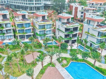 Biệt thự 5 sao đầu tiên tại long hải 473m2 trực diện biển windham quản lý