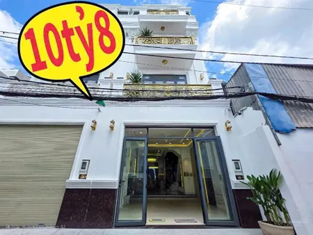 Bàn nhà phố full nội thất, có thang máy, xe hơi ngủ trong nhà, dt 5x19, giá chỉ 10.8 tỷ tl