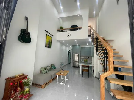 Bán nhà mới đẹp trệt + lửng hẻm 3 gác lê văn khương, p. hiệp thành, q.12