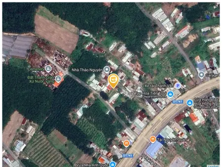 Bán đất 128.6m² ngang 7m giá 850 triệu Xã Phú Giáo