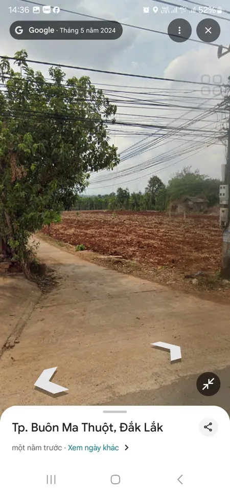 Bán đất 115.3m² ngang 5m giá 1 tỷ Xã Hòa Phú, thổ cư full 100%