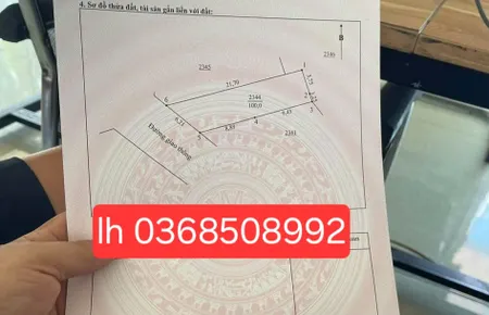 Bán đất 100m² ngang 6,21m giá 750 triệu Phường Vạn Xuân
