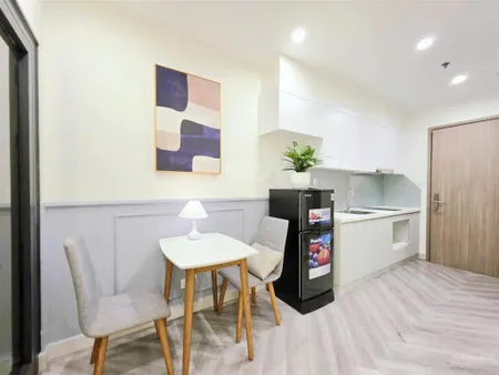 Bán căn studio s2.10 sảnh có lễ tân mới bàn giao năm ngoái full nội thất đẹp view thoáng