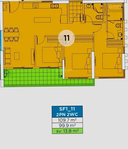 Bán căn góc sf1 100m giá rẻ hơn thị trường 500tr nhất hướng đông nam view sông hồng