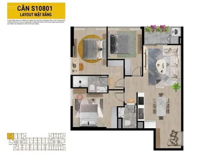 Chính chủ bán căn hộ cao cấp spana tower đà nẵng, giá 2,5 tỷ căn 2 phòng ngủ, an cư & đầu tư tốt