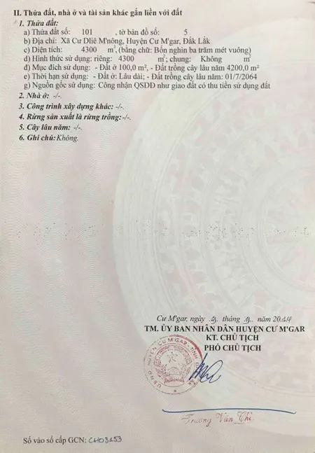 CƯ MGAR- CÔNG TY CÀ PHÊ 15
Chính chủ cần bán đất, nhà