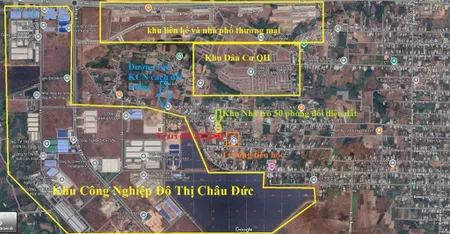 Chính chủ gửi bán lô đất 2 mặt tiền đường bê tông, nghĩa thành, châu đức tphcm 1260m2 tc 160m2