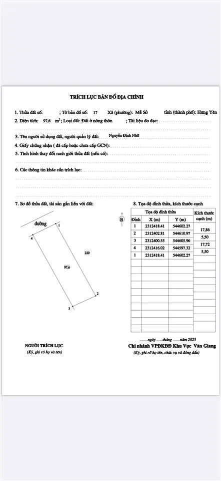 Vị trí đẹp sát vành đai 4, đường 5m thông mặt tiền hậu 5,5m siêu đẹp , đường chuẩn bị trải mới